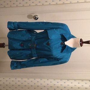 LIGHTWEIGHT POLYESTER TRENCHCOAT-STYLE JACKET